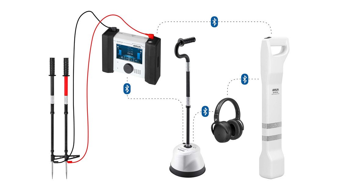 Protrac — conexão Bluetooth